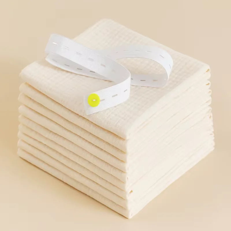 8 Pc. Soft Cotton Washable and Reusable Diaper