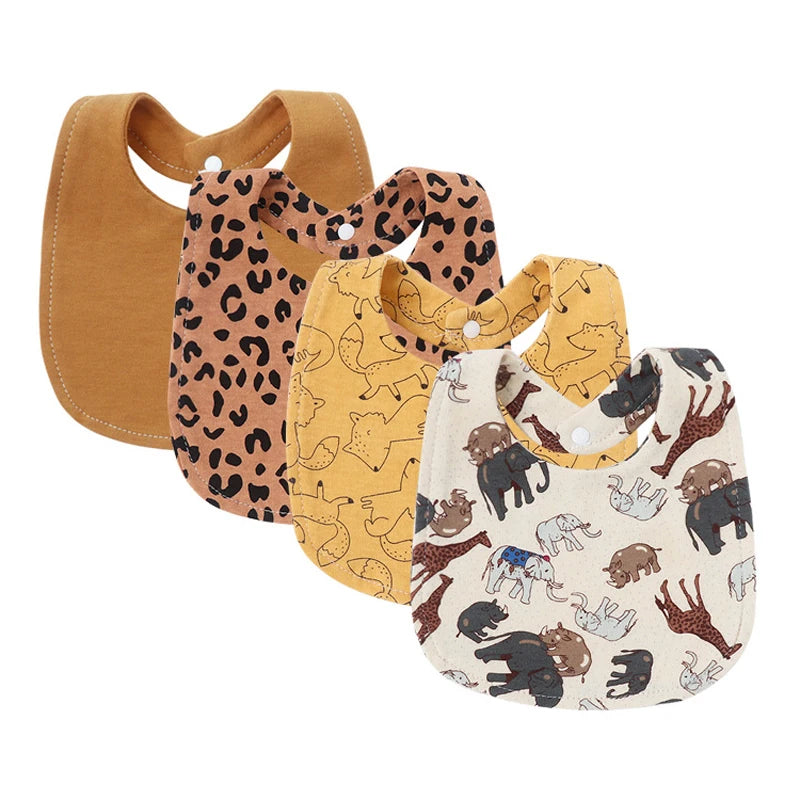 4 Pc. Baby Bib Set