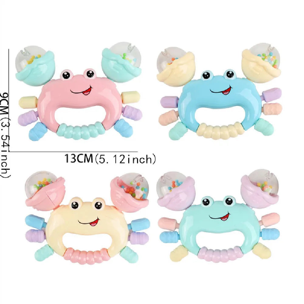 1 Pc. Early Development Crab Rattle/Teether