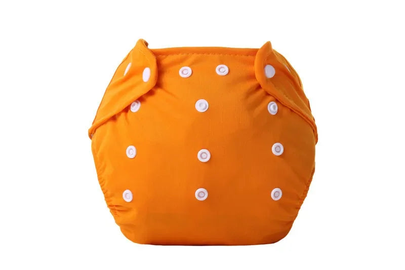 Baby Reusable Cloth Diaper with Polka Dot Design