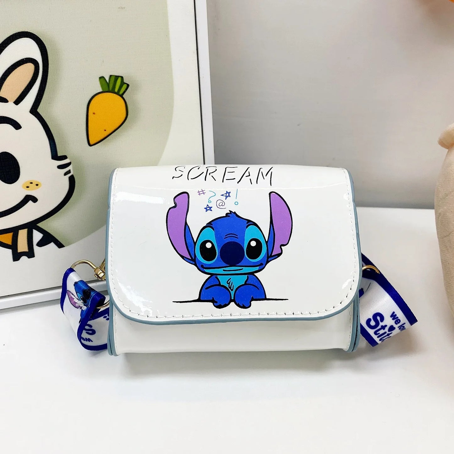 Little Girl's Cute Anime Kuromi/Stitch Crossbody Bag