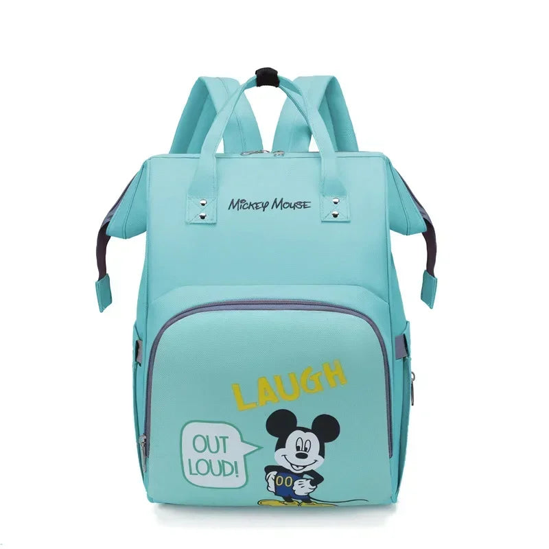 Large Disney Waterproof Diaper Bag for Baby Boy or Girl