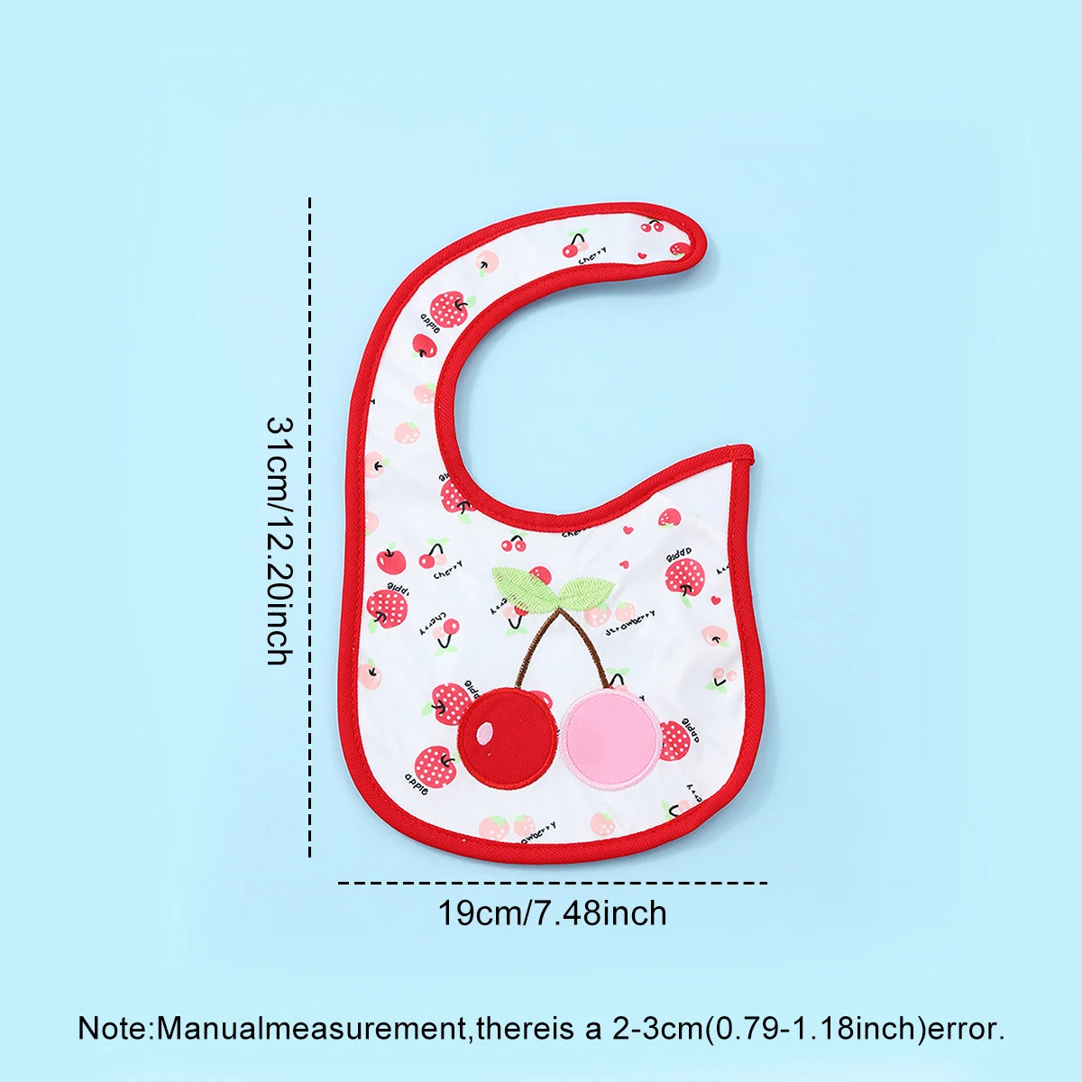 4 Pc. Baby Boy/Girl Cartoon Bibs