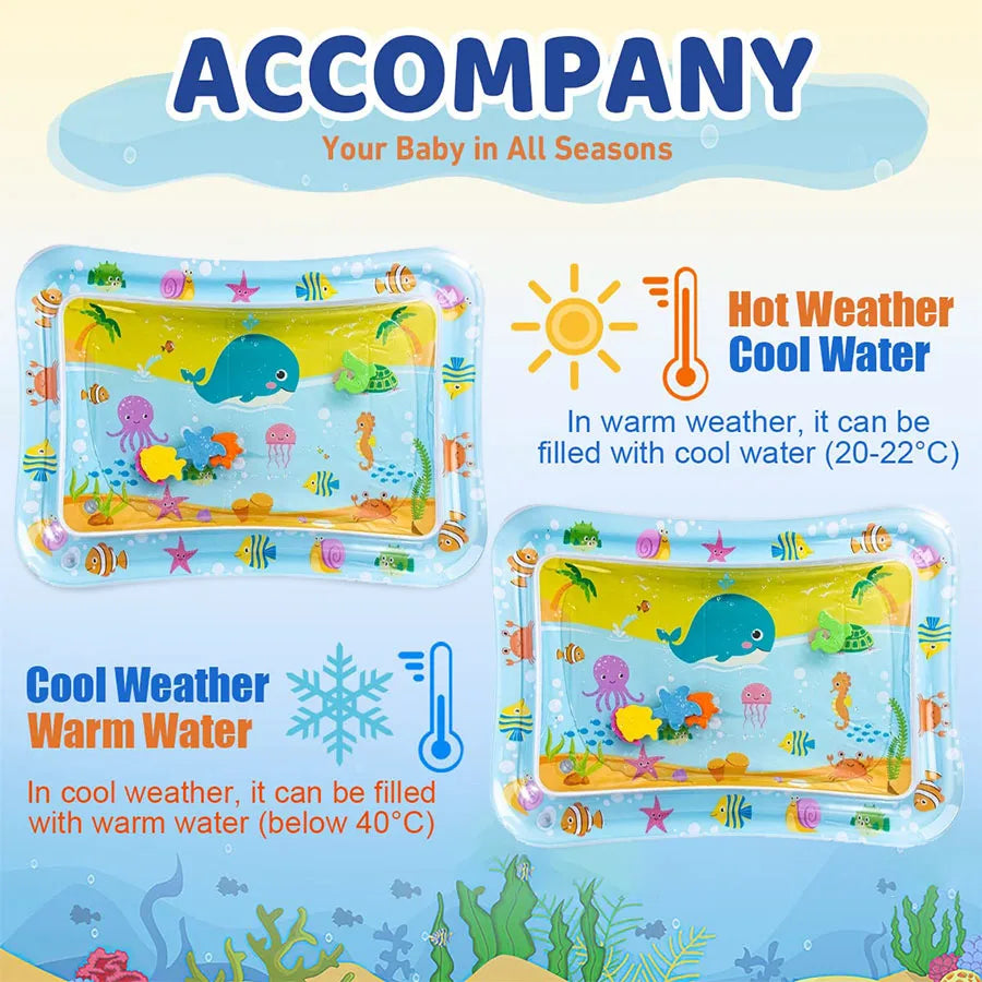 Baby/ Toddler Inflatable Water Play Mat