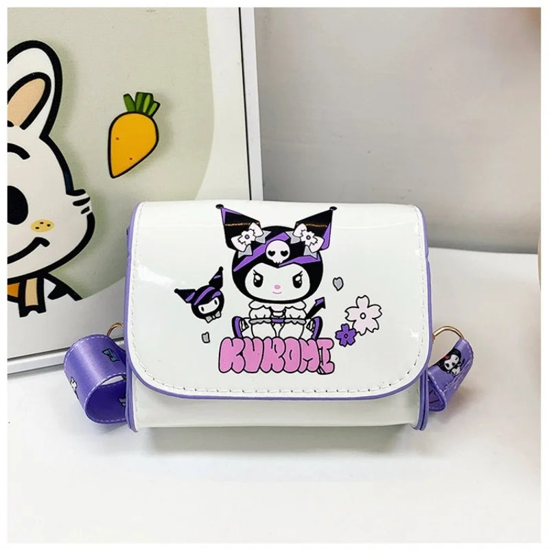 Little Girl's Cute Anime Kuromi/Stitch Crossbody Bag