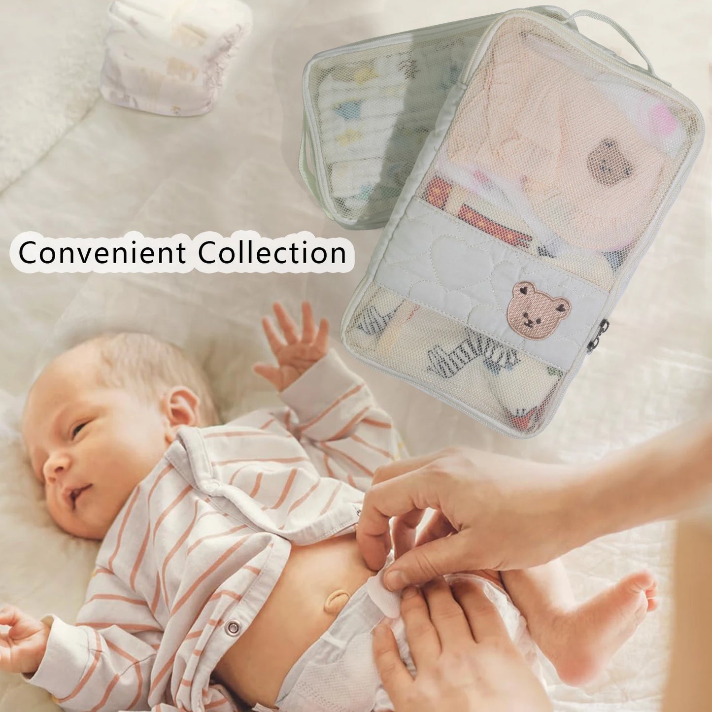 Portable Travel Diaper Bag