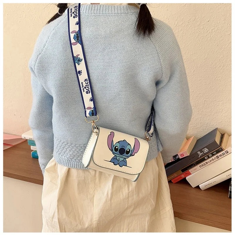 Little Girl's Cute Anime Kuromi/Stitch Crossbody Bag