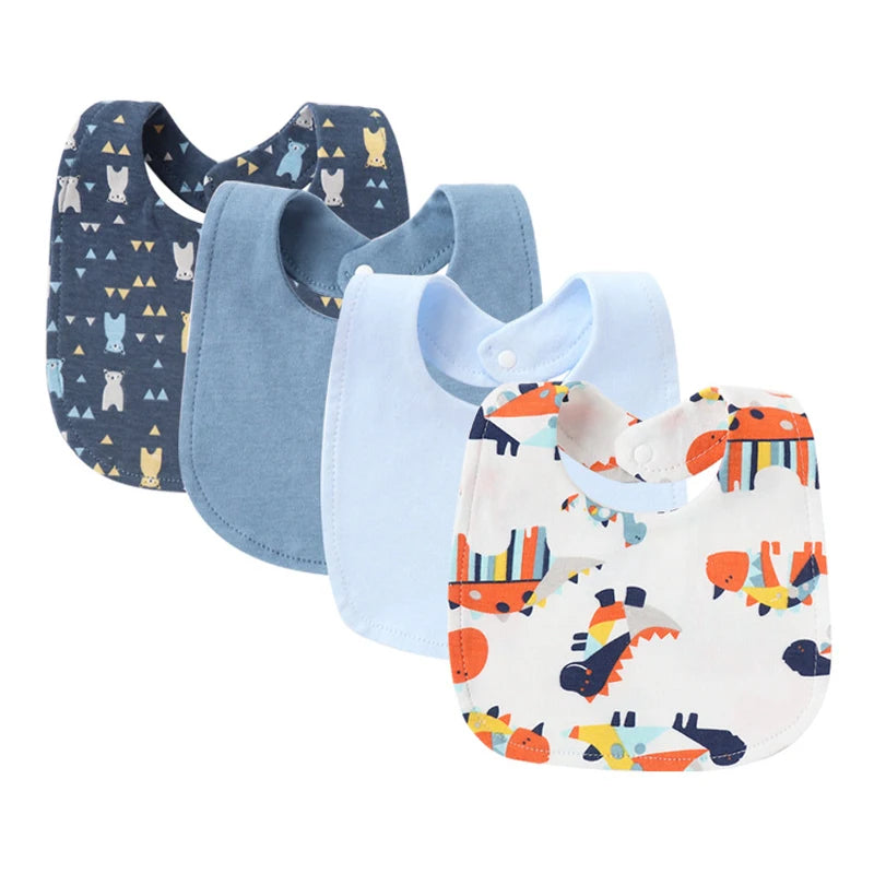 4 Pc. Baby Bib Set