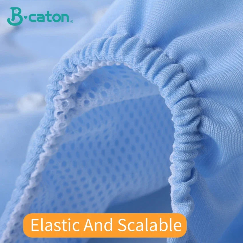 Baby Reusable Cloth Diaper with Polka Dot Design