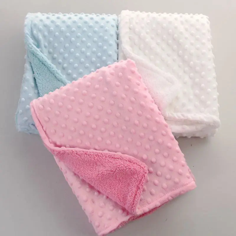 Soft Fleece Thermal Baby Blanket