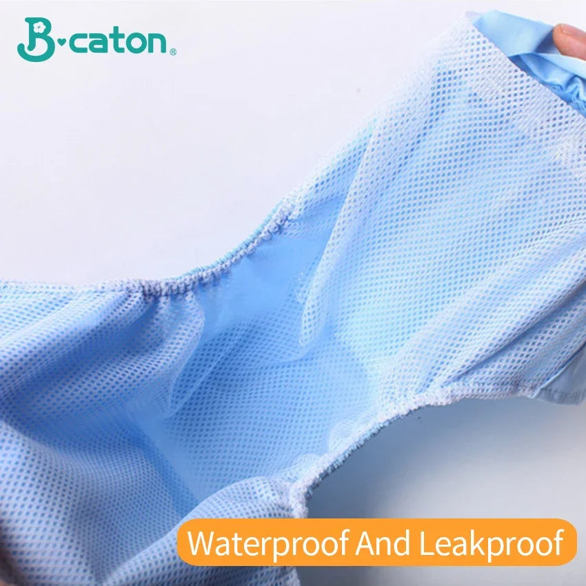 Baby Reusable Cloth Diaper with Polka Dot Design