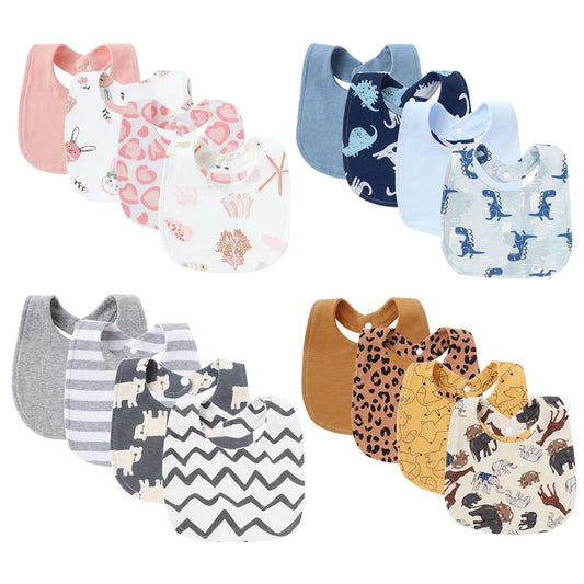 4 Pc. Baby Bib Set